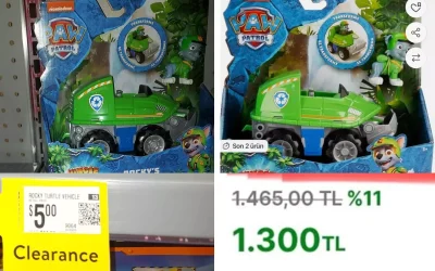 ABD’de 5 dolara, Türkiye’de 1300 liraya satılan oyuncak