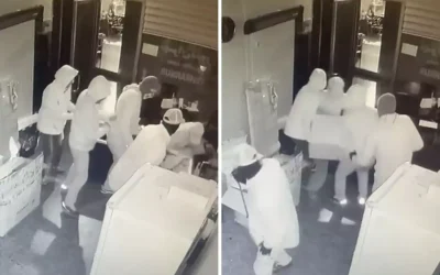 Kargo dükkanından para dolu kasa çalındı