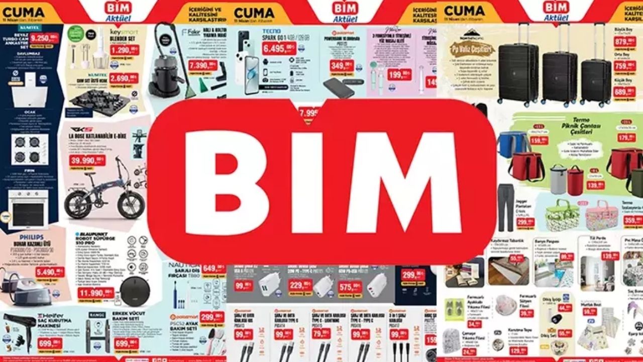 BİM 25 Nisan Cuma Aktüel Kataloğu Yayınlandı Airfryer, Bebek Ürünleri, Tencere Seti ve Süpürge Çeşitleri Raflarda