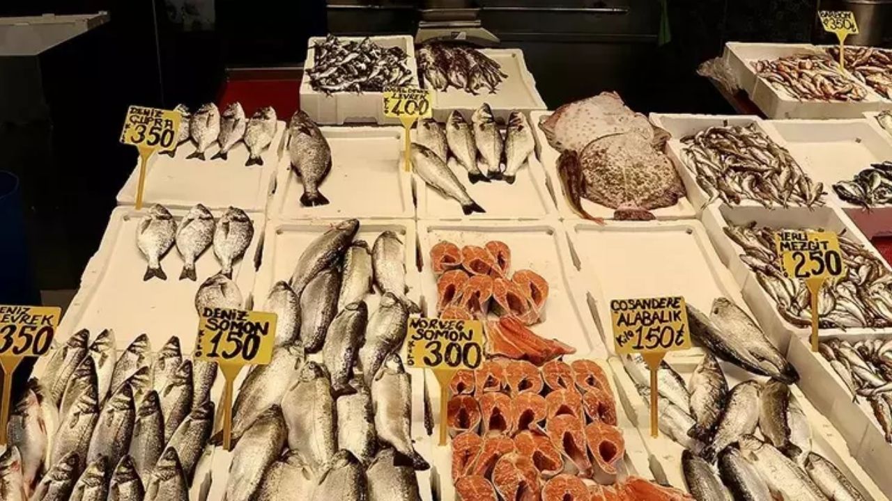 Trabzon'da Mezgit ve İstavrit 250 TL'ye Satılıyor, Alabalık ve Somon Fiyatı Düşük