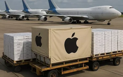 Apple, gümrük vergilerinden kaçınmak için 5 uçak dolusu iPhone’u ABD’ye taşıdı