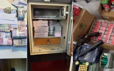 İstanbul’da İBB operasyonunda para kasaları ve binlerce fişek bulundu