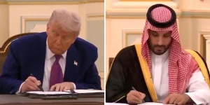ABD ve Suudi Arabistan arasında 143 milyar dolarlık dev silah anlaşması imzalandı
