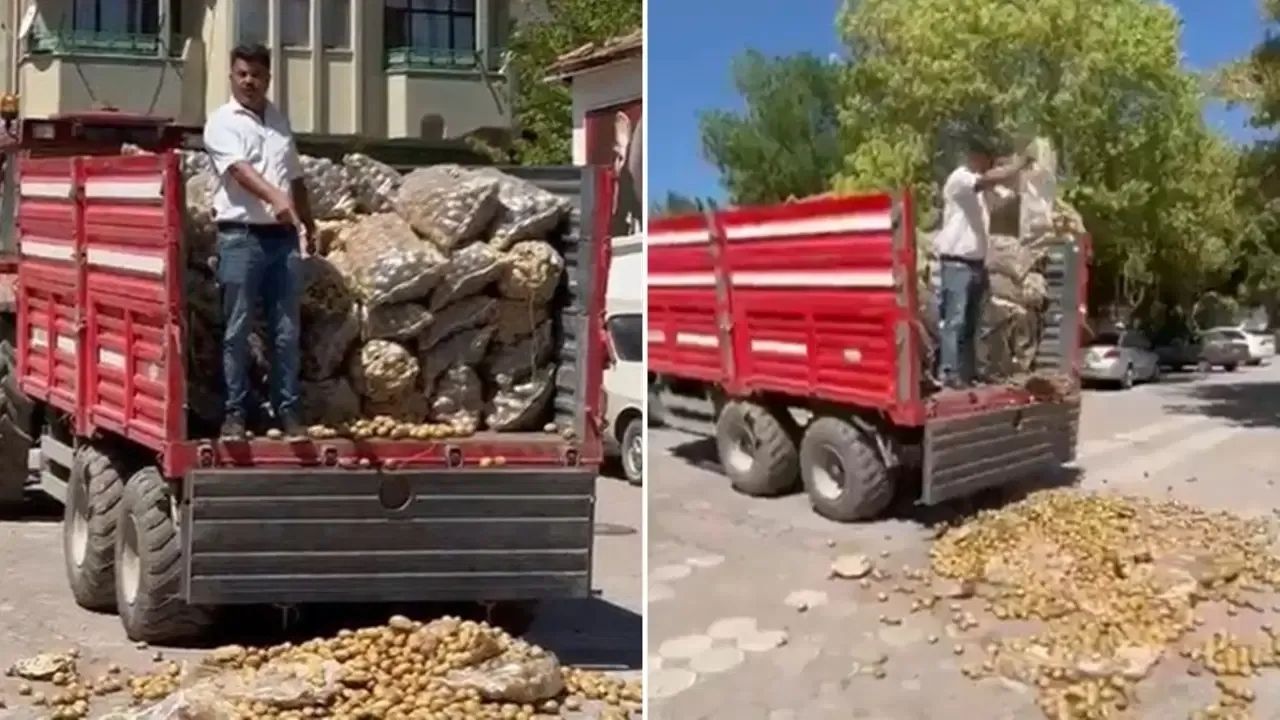 Bedava Patates Dağıtan Çiftçiye 17 Milyon TL'ye Kadar Ceza Yolda