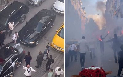 Düğün Konvoyu Yüzünden Trafiği Kesince Cezayı Hak Ediyor