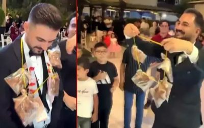 K.Maraş’ta Düğün Hediyesi: Altın Yerine Tavuk Pirzola