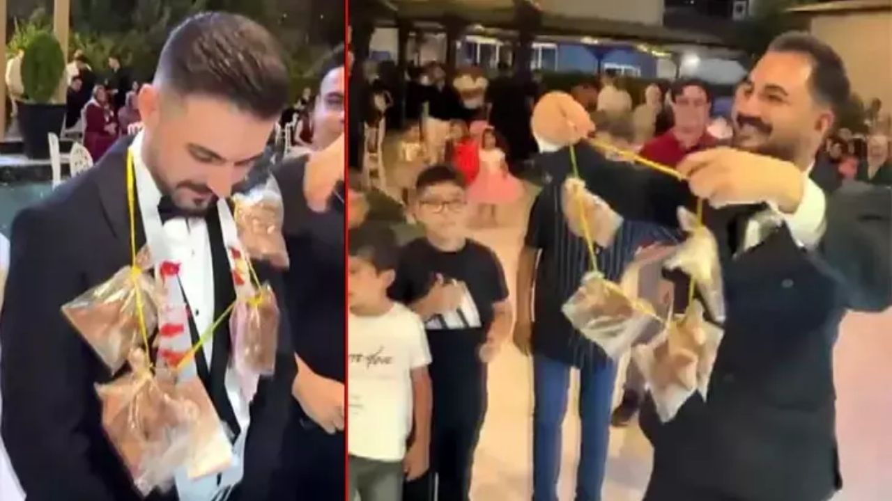 K.Maraş'ta Düğün Hediyesi Altın Yerine Tavuk Pirzola