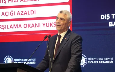 Bakan Bolat: Tarihi aylık ihracat rekorunu 25 milyar dolarla kırdık.