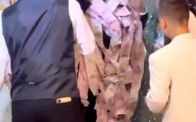 Bursa’da 50 Metre Uzunluğunda Düğün Para Şeridi