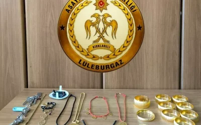 Kırklareli’nde Hırsızlık Operasyonu: Altınlar Yakalandı