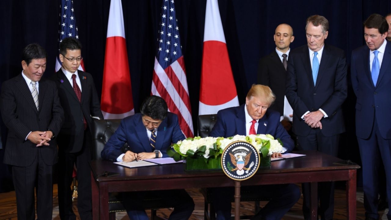 ABD ve Japonya Arasındaki Ticaret Anlaşması Yürürlükte (1)