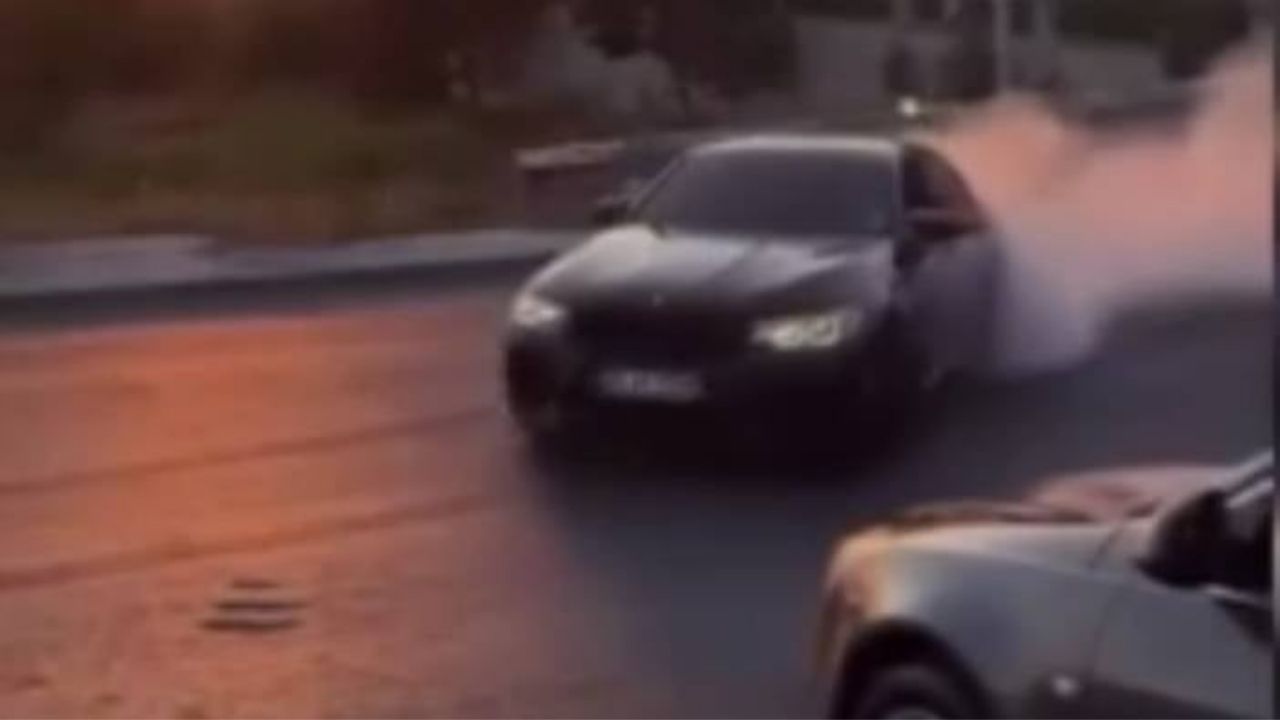 Büyükçekmece'de Drift Yapan Sürücüye 47 Bin TL Ceza