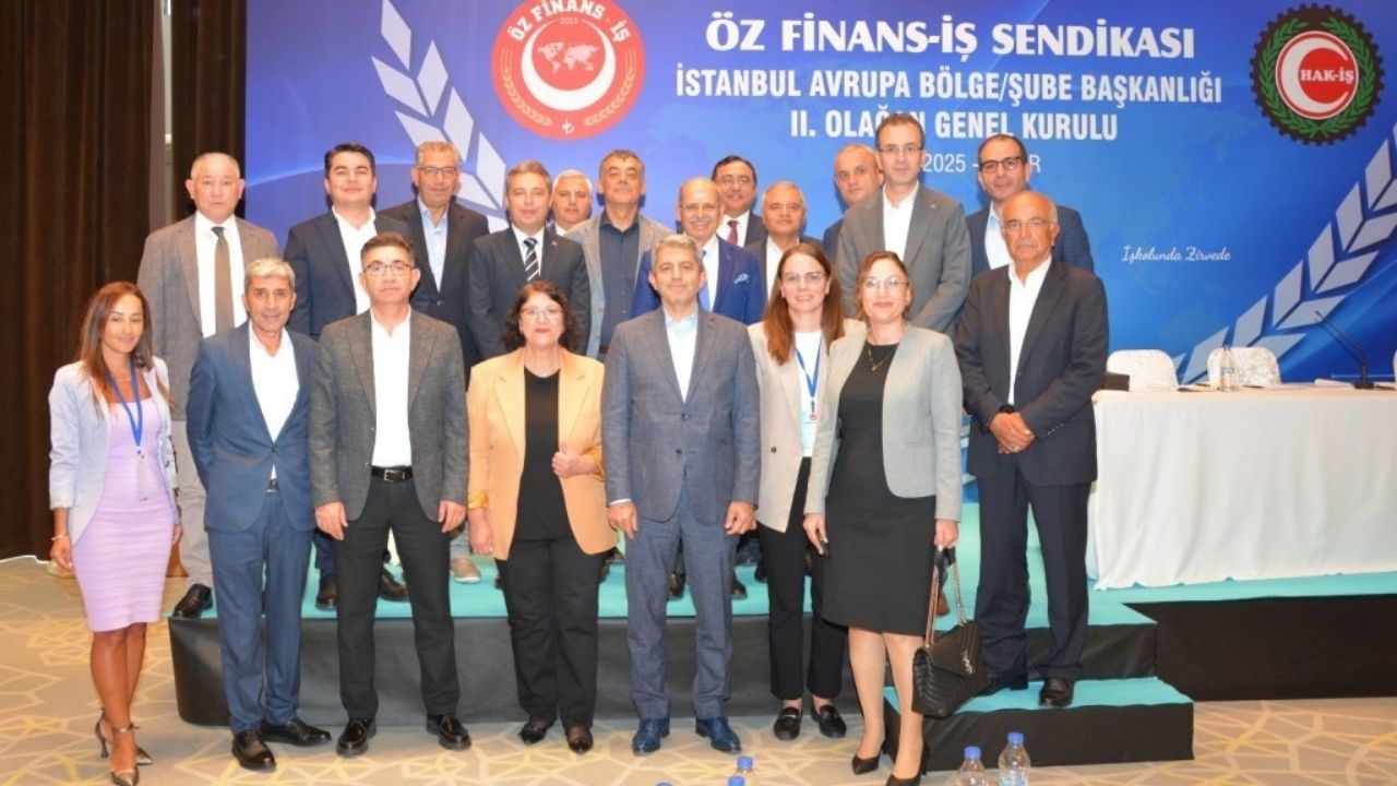 Mümin Evren, Öz Finans İş Sendikası Başkanı oldu.