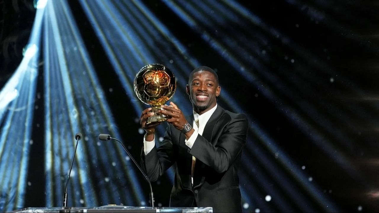 Ousmane Dembele 2025'te Altın Top Ödülü'nü Aldı
