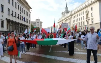 Bulgaristan’da euroya geçiş kararı protesto edildi.