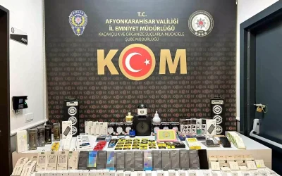 Afyon’da İnsan Kaçakçılığı Operasyonu: 1 Milyon TL Ele Geçirildi