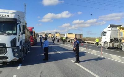 Arnavutköy’de Hafriyat Kamyonlarına Sıkı Denetim: 871 Bin TL Ceza