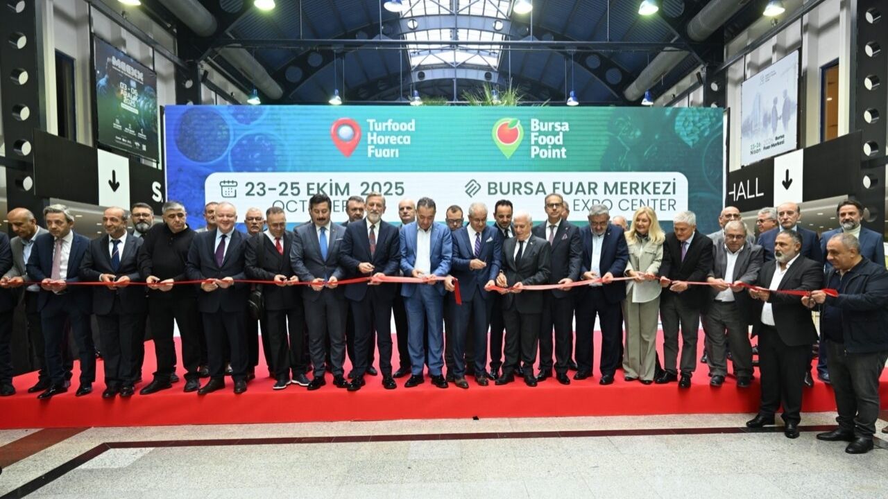 Bursa'da Food Point ve Turfood Horeca Fuarları Başladı