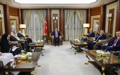 Cevdet Yılmaz, Suudi Arabistan Yatırım Bakanı ile Görüştü