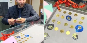 Damat düğünden sonra altınları kuyumcuda sattı.
