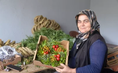 Köylü kadınlar Avrupa’ya 1 milyon Noel çelengi gönderiyor