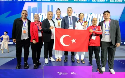 Milli Sporcular Wuxi’de Çifte Altın Madalya Aldı