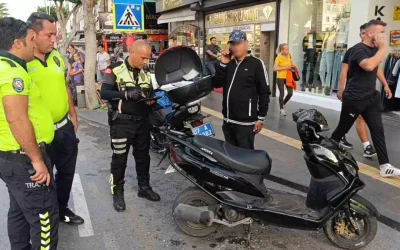 Manavgat’ta Motosiklet Kazası: Sürücüye Yüksek Cezai İşlem