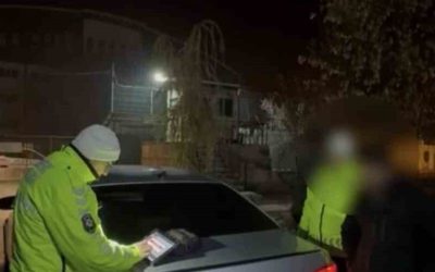 Ağrı’da Drift Yapan Sürücüye Yüksek Cezası