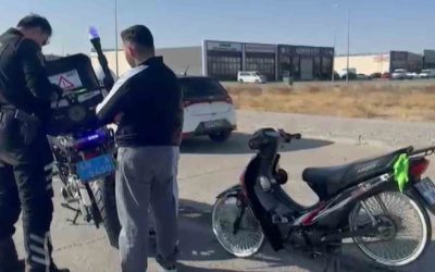 Aksaray’da Abartı Egzozlu Motosikletçiye 9 Bin TL Ceza