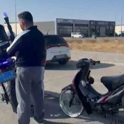 Aksaray'da Abartı Egzozlu Motosikletçiye 9 Bin TL Ceza