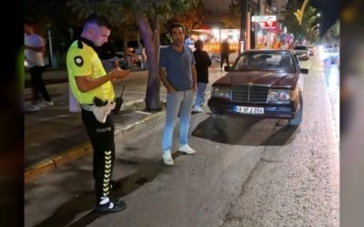 Aksaray’da Alkollü Sürücüye Ağır Cezalar Verildi