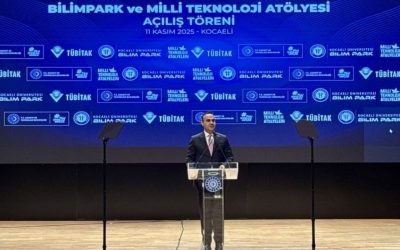 Bakan Kacır, Kocaeli’deki Bilimpark ve Milli Teknoloji Atölyesi açılışında konuştu