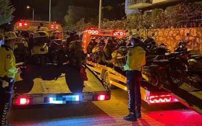 Bodrum’da Trafik Kontrolleri: Plakasız Motosiklet ve Gürültü Cezaları