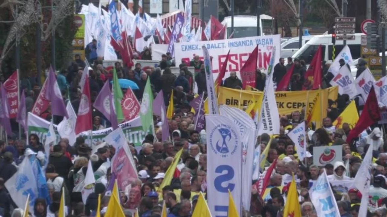 Keskin Miting Kamu Emekçileri İnsanca Ücret ve Demokrasi İstiyor