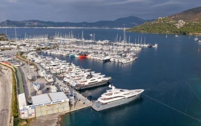 Marmaris’te Mega Yatların Yeni Sezonu İçin Hazırlıklar Başladı