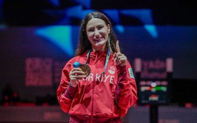 Nisanur Erbil, İslami Dayanışma Oyunları’nda altın madalya kazandı.