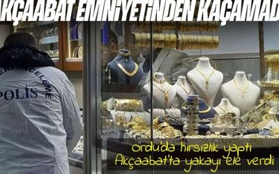 Ordu’da 2 Milyon TL Değerindeki Altın Çalındı, Şüpheli Tutuklandı