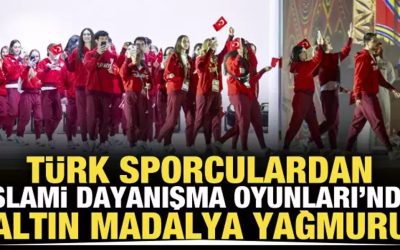 Türkiye, İslami Dayanışma Oyunları’nda 4 Altın ve 1 Bronz Madalya Aldı