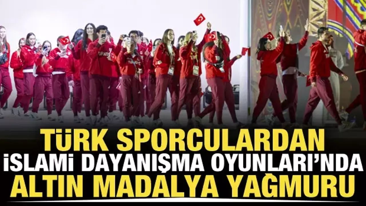 Türkiye, İslami Dayanışma Oyunları'nda 4 Altın ve 1 Bronz Madalya Aldı