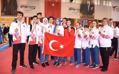 Türkiye Taekwondo Takımı Avrupa Şampiyonu!