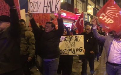 Zonguldak’ta Ekonomik Sorunlar ve Tutuklu İmamoğlu Protesto Edildi