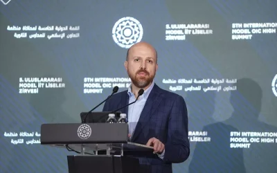 Bilal Erdoğan, Model İslam İşbirliği Teşkilatı Liseler Zirvesi’nde konuştu