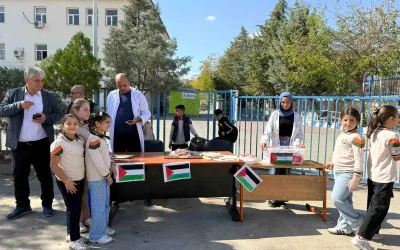 Çermik’ten Gazze’ye 1.287.381 TL Yardım Geldi.