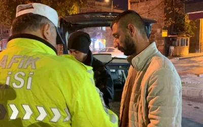 Kayseri’de Sarhoş Sürücüye 46 Bin TL Para Cezası