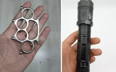 Muşta ve elektroşok cihazıyla yakalanan kişi ağır bir ceza aldı!