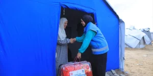 TDV, Gazze’de 5 Bin Battaniye Dağıttı