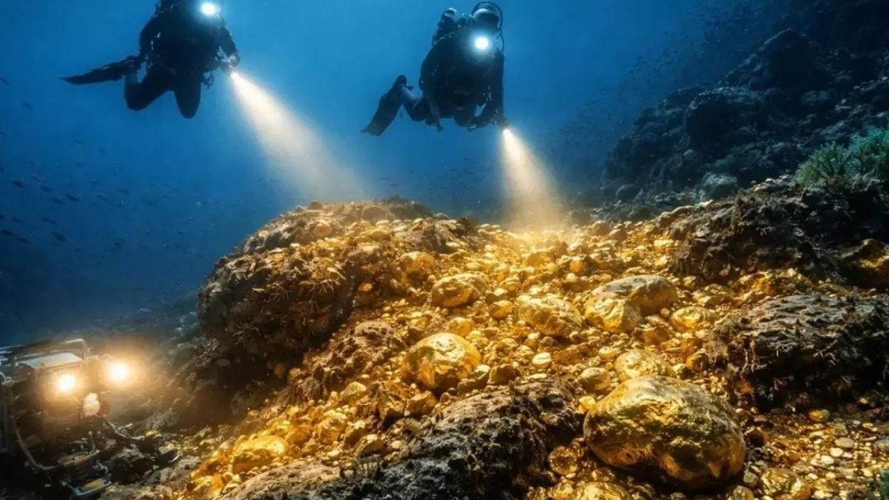 Çin’den Tarihi Keşif Deniz Altında Dev Altın Madeni Bulundu