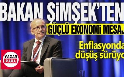 Ekonomi Programı Etkisini Gösterdi: Enflasyonda Her Kalemde Sert Düşüş – Alım Gücü Artıyor