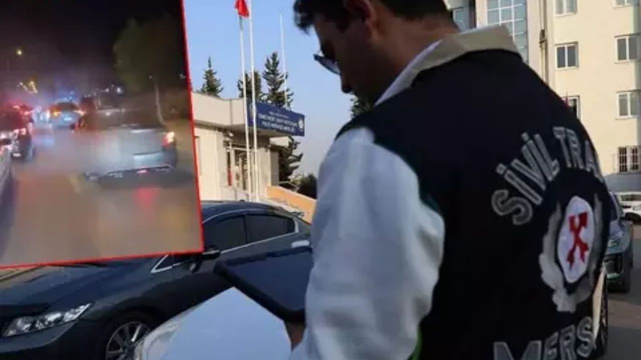 Mersin'de Düğün Konvoyuna 18 Bin TL'den Fazla Ceza verildi.