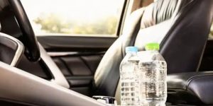 Su şişesi arabanın elektrik sistemine zarar verdi ve 500 bin TL’lik hasara neden oldu